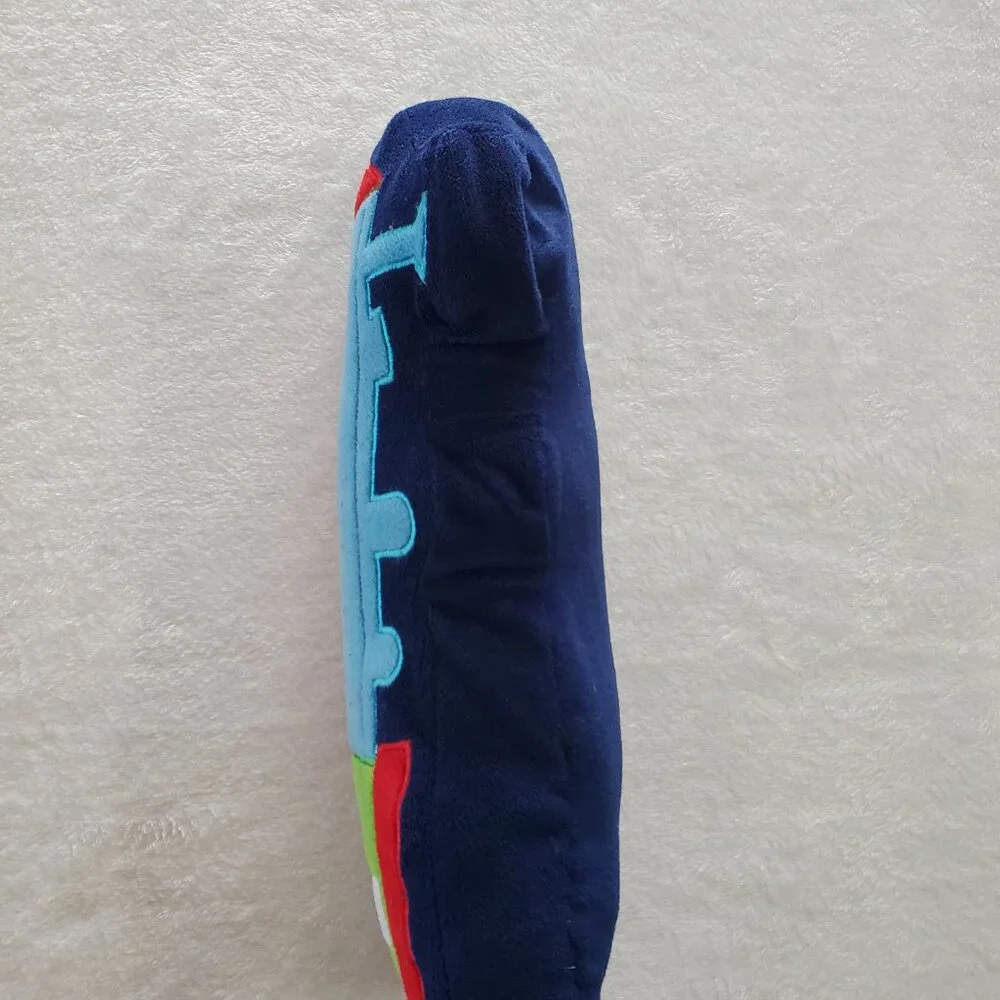 Train Pillow Train Themed Plush Pillow For Kids Room Decor